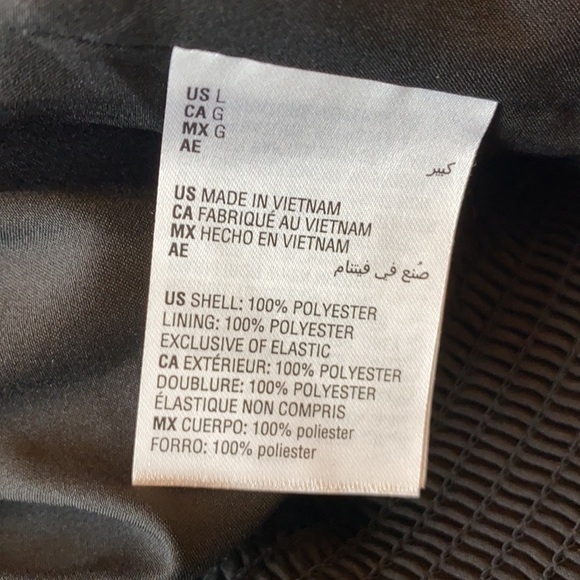 Bar III Dotted Whimsy Print Low Back Ruffled Top - Picture 7 of 8